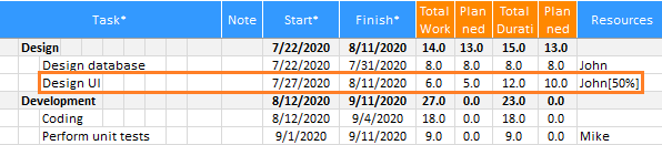 Excel Gantt How to #2 - Enter task, Update schedule