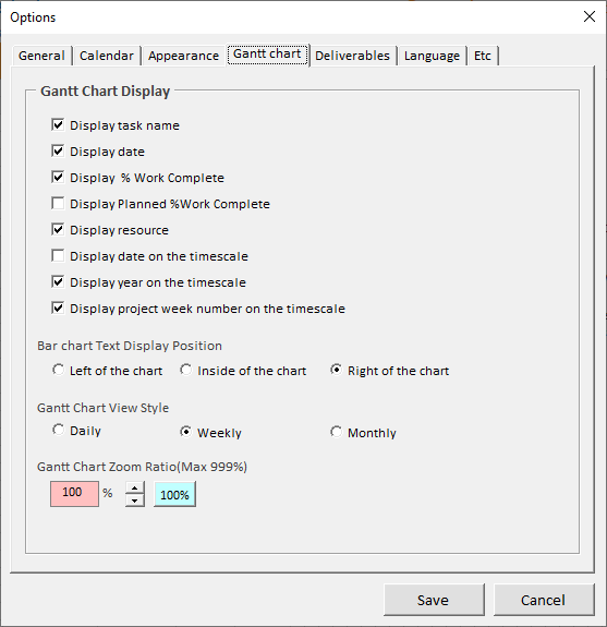 XLGantt(Excel Gantt) How to