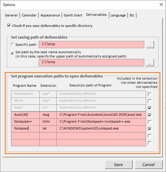XLGantt(Excel Gantt) How to – Deliverables