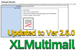 XLMultimail version 2.6